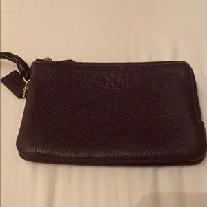 Purple small wallet